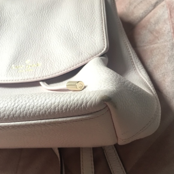 Pink Pebbled Leather Kate Spade Backpack - Picture 4 of 4